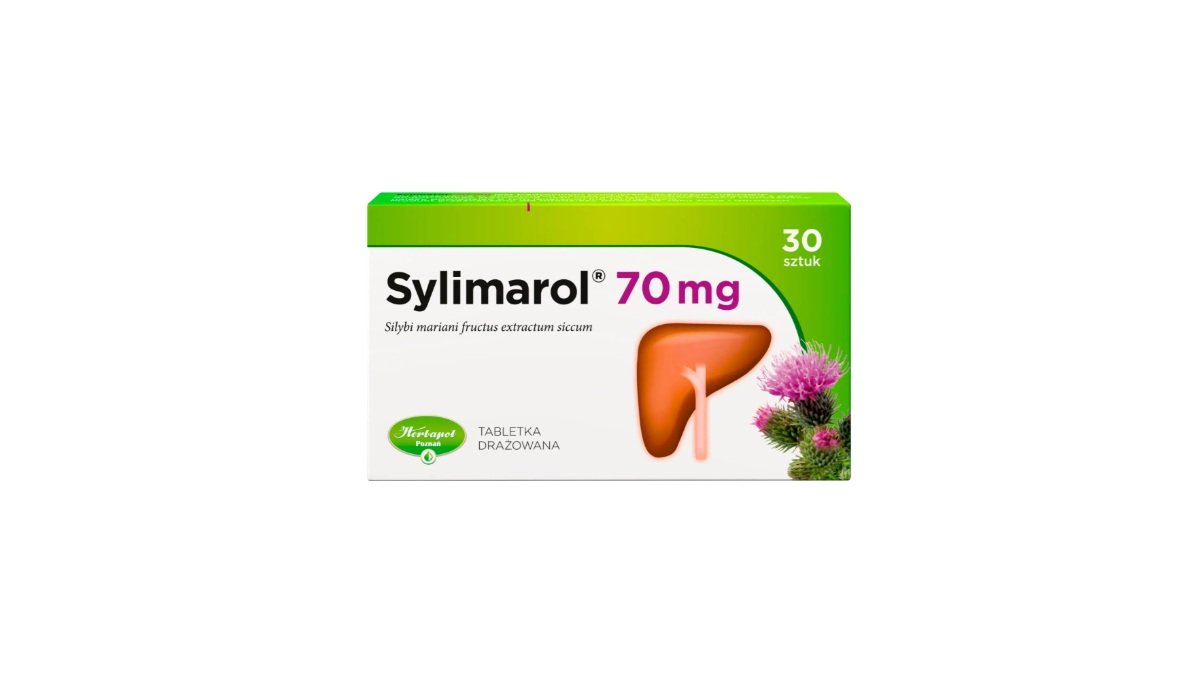 Sylimarol 70 mg, 30 tabletek drażowanych