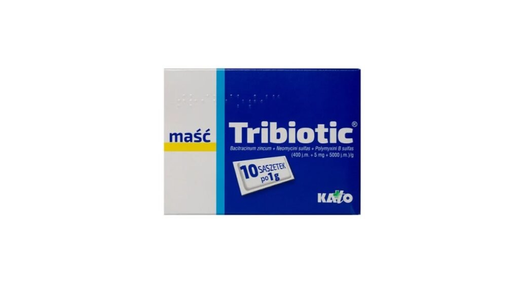 Tribiotic maść antybakteryjna 1 g x 10 saszetek