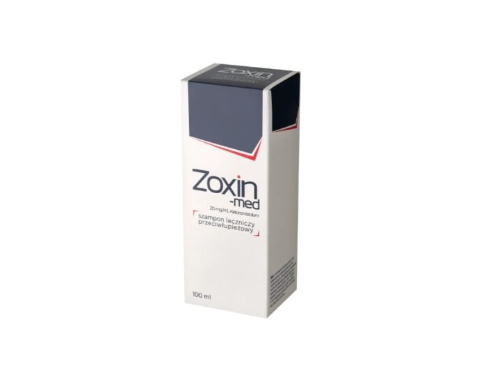 Zoxin-Med Zoxin med szampon leczniczy przeciwłupieżowy, 100 ml